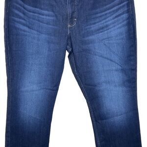 Lee Dark Blue Straight Leg Jeans
